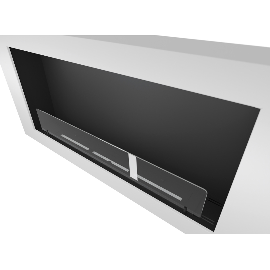 InFire - Wall BIO fireplace 120x56 cm 3kW vit