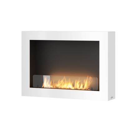 InFire - Wall BIO fireplace 80x56 cm 3kW vit