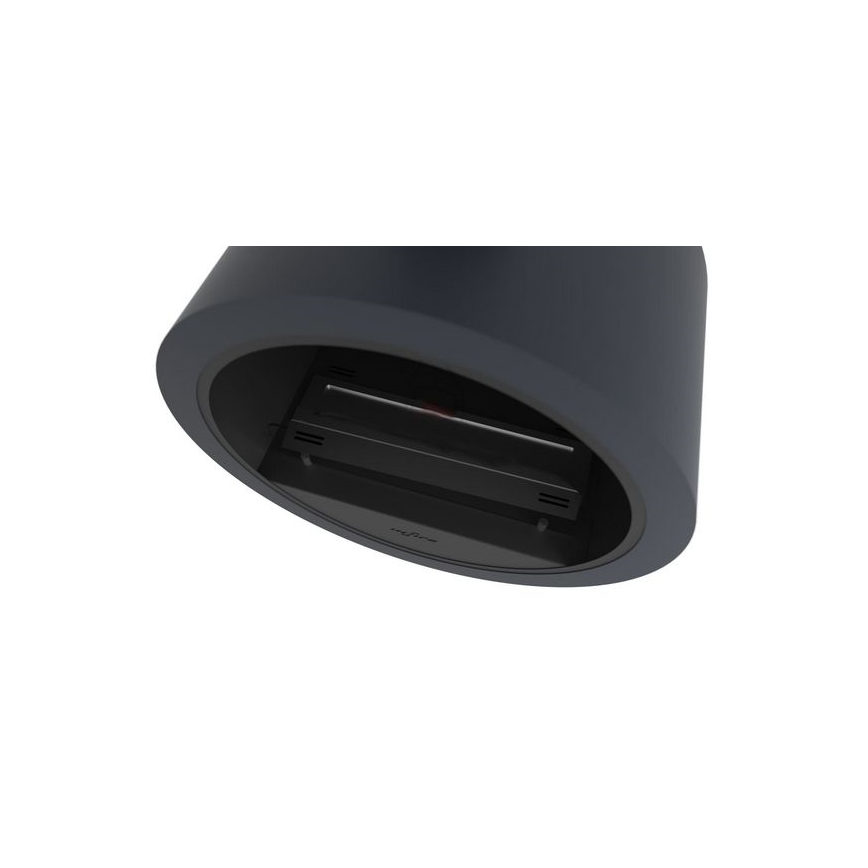 InFire - Wall BIO fireplace diameter 70 cm 3kW svart
