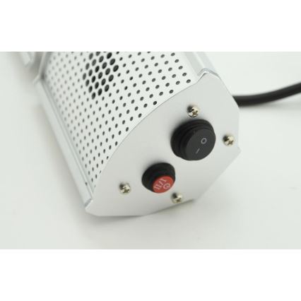 Infrared heater 1000/2000W/230V IP55 + fjärrkontroll