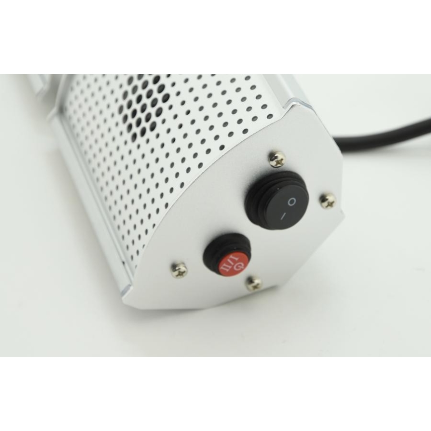 Infrared heater 1000/2000W/230V IP55 + fjärrkontroll