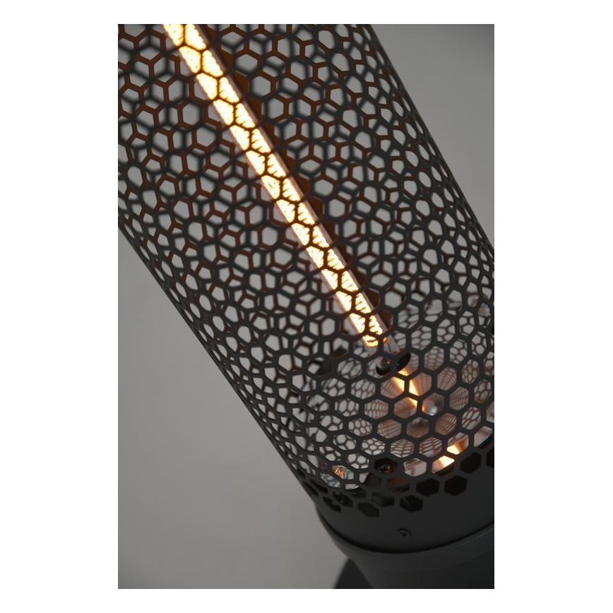 Infraröd golvvärmare 1000W/230V IP44 svart