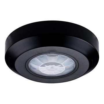 Infraröd rörelsesensor 360° 200W/230V svart