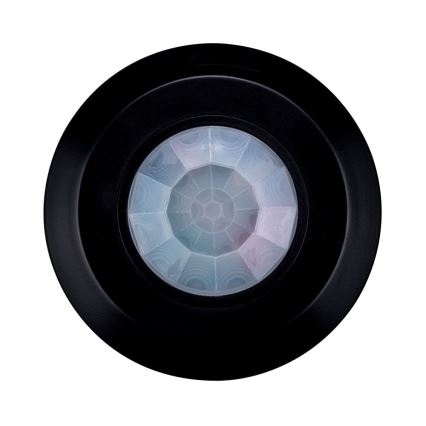 Infraröd rörelsesensor 360° 200W/230V svart