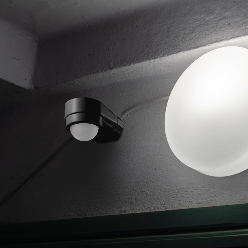 Infraröd utomhusrörelsesensor 240° 600W/230V IP65 svart