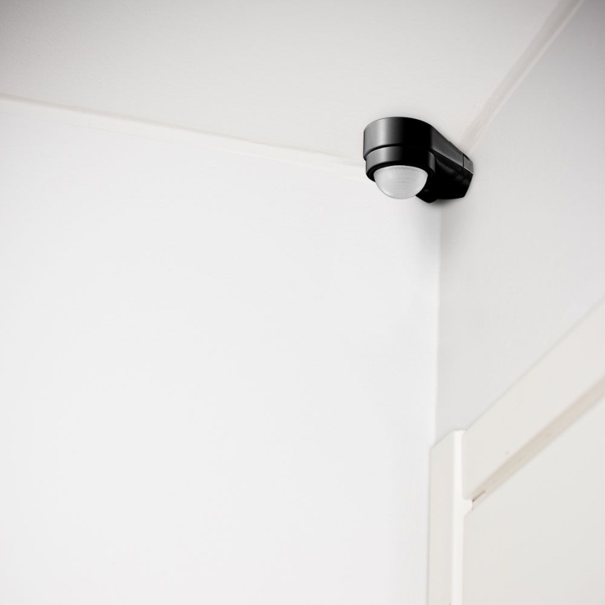 Infraröd utomhusrörelsesensor 240° 600W/230V IP65 svart