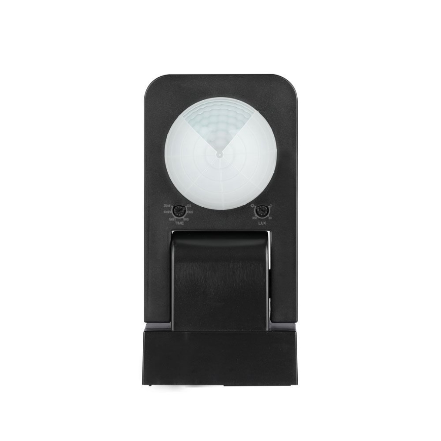 Infraröd utomhusrörelsesensor 360° 1000W/230V IP65 svart