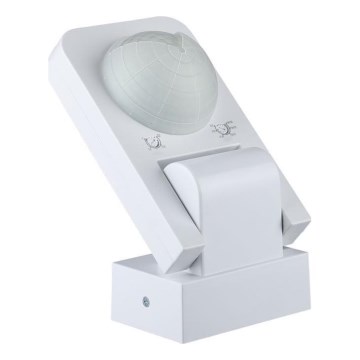 Infraröd utomhusrörelsesensor 360° 1000W/230V IP65 vit