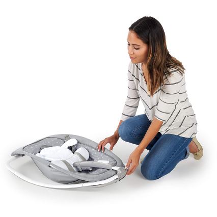 Ingenuity - Babygunga med melodi CUDDLE LAMB 3xLR14