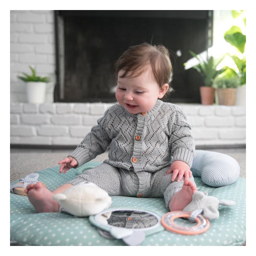 Ingenuity - Babygym LOAMY mint/grå