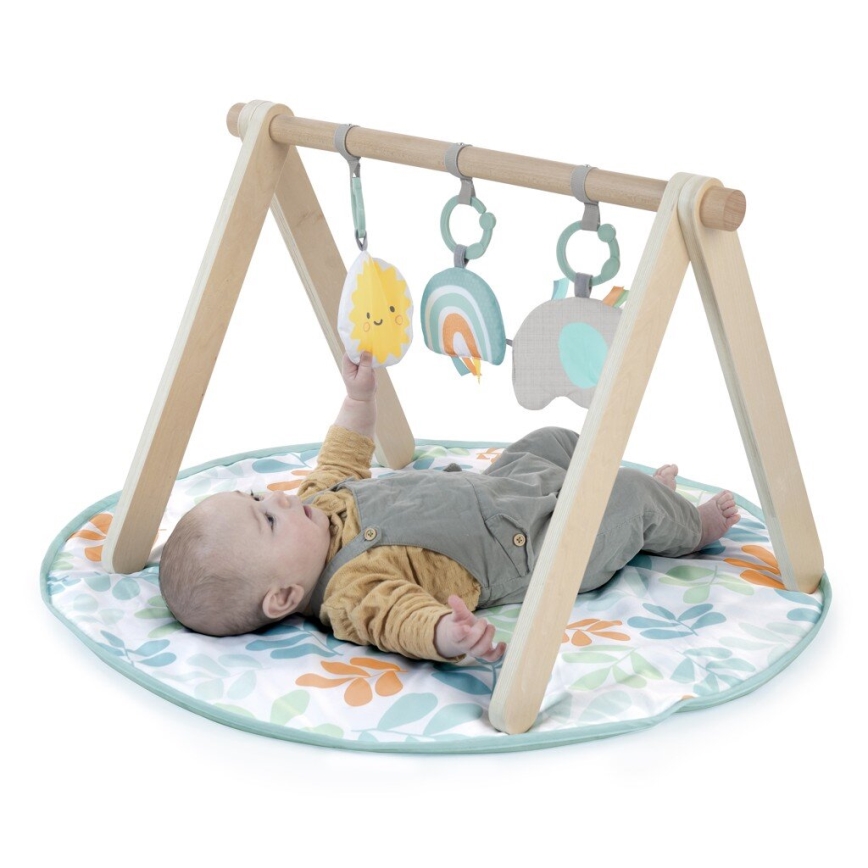 Ingenuity - Barnfilt för lek med en trätrapets SOL VALLEY