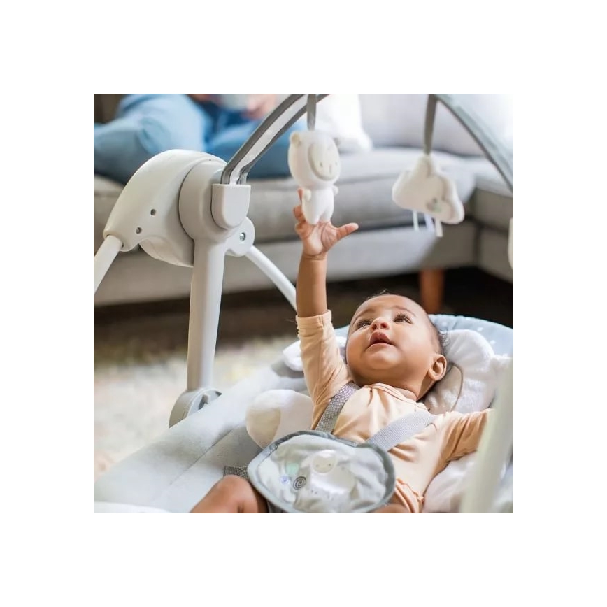Ingenuity - Barngung med melodi CUDDLE LAMB 4xLR14