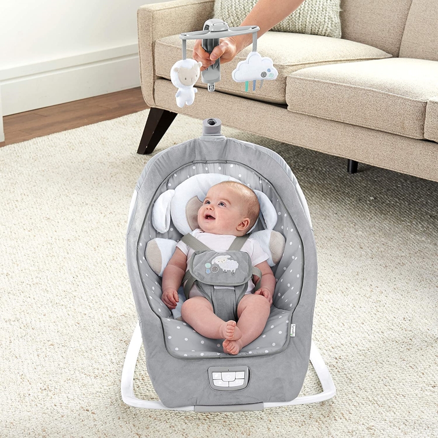Ingenuity - Barngung med melodi CUDDLE LAMB 3xLR14