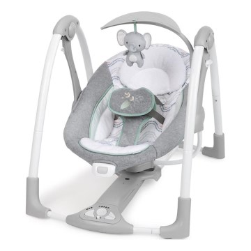 Ingenuity - Barnvibrerande gunga med melodi 2-i-1 SWELL 4xD + 1xC
