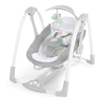 Ingenuity - Barnvibrerande gunga med melodi 2-i-1 WIMBERLY 4xD + 1xC