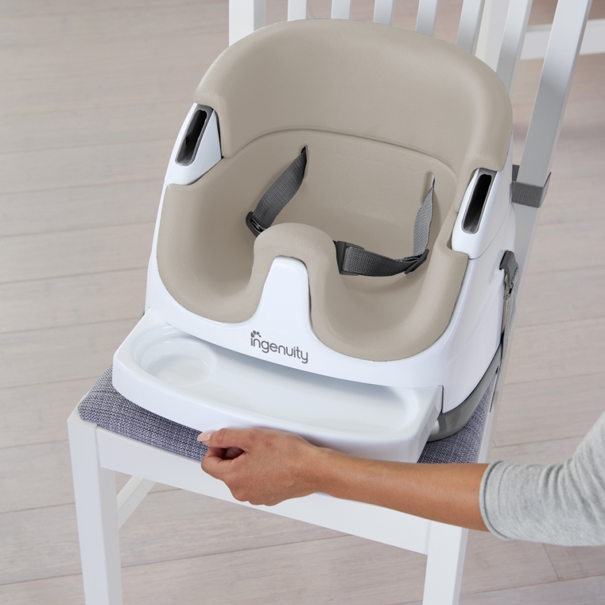 Ingenuity - Booster seat 2i1 BABY BASE beige