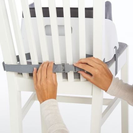 Ingenuity - Booster seat för dining table$12i1 SMARTCLEAN TODDLER grå