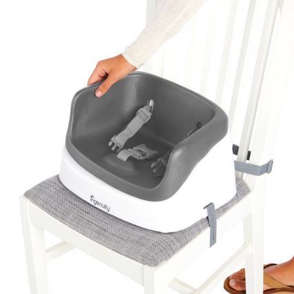 Ingenuity - Booster seat för dining table$12i1 SMARTCLEAN TODDLER grå