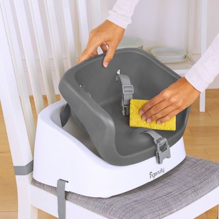 Ingenuity - Booster seat för dining table$12i1 SMARTCLEAN TODDLER grå