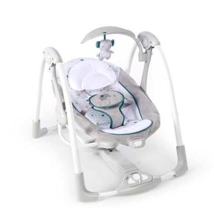 Ingenuity - Vibrerande babygunga med musik 2i1 NASH 4xLR20