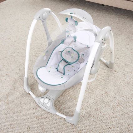 Ingenuity - Vibrerande babygunga med musik 2i1 NASH 4xLR20