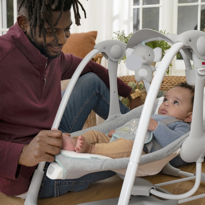 Ingenuity - Vibrerande babygunga med musik 2i1 SWELL