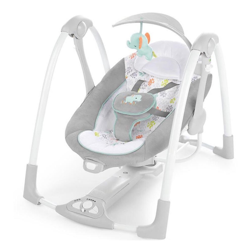 Ingenuity - Vibrerande babygunga med musik 2i1 WIMBERLY 4xD + 1xC