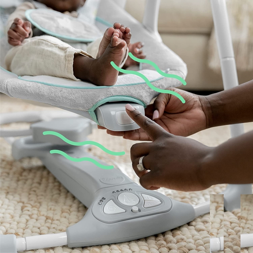 Ingenuity - Vibrerande babygunga med musik 2i1 WIMBERLY 4xD + 1xC
