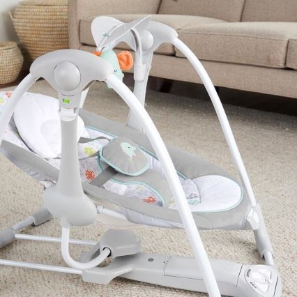 Ingenuity - Vibrerande babygunga med musik 2i1 WIMBERLY 4xD + 1xC