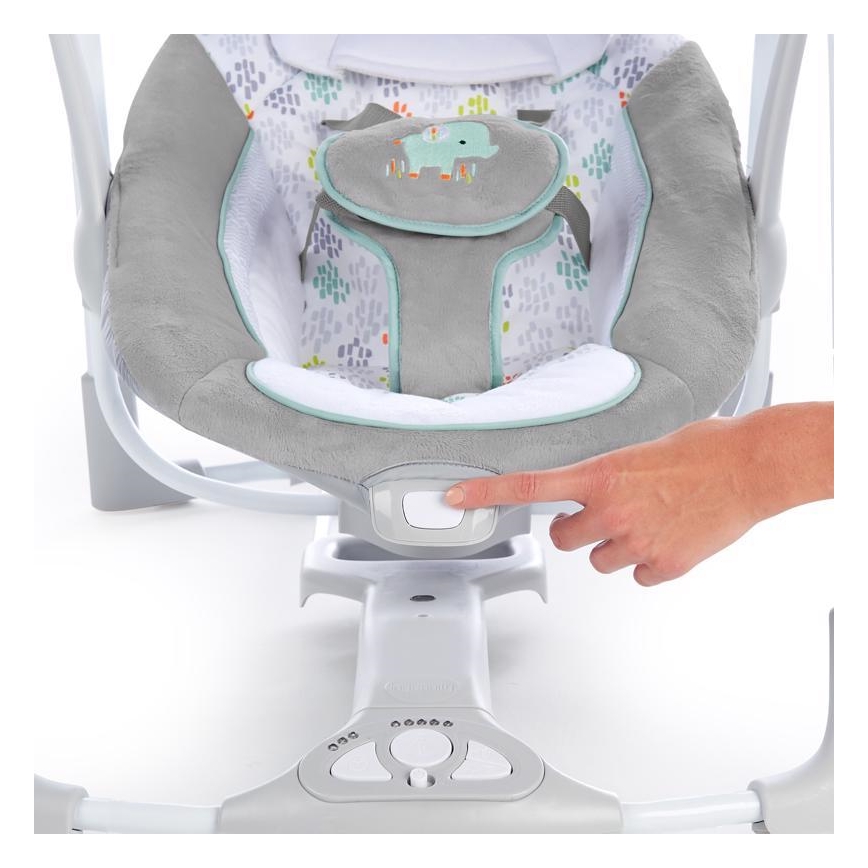 Ingenuity - Vibrerande babygunga med musik 2i1 WIMBERLY 4xD + 1xC