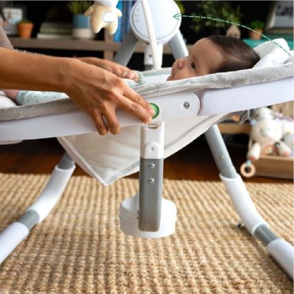 Ingenuity - Vibrerande babygunga med musik ANYWAY SWAY RAY 4xLR14
