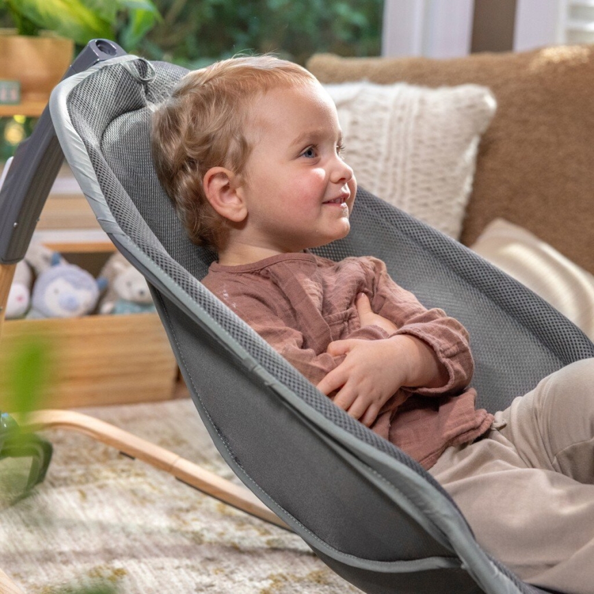 Ingenuity - Vibrerande babysitter med musik EVERY SEASON WESLEY grå