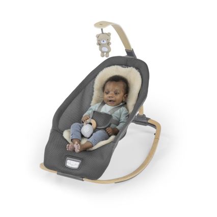 Ingenuity - Vibrerande babysitter med musik EVERY SEASON WESLEY grå