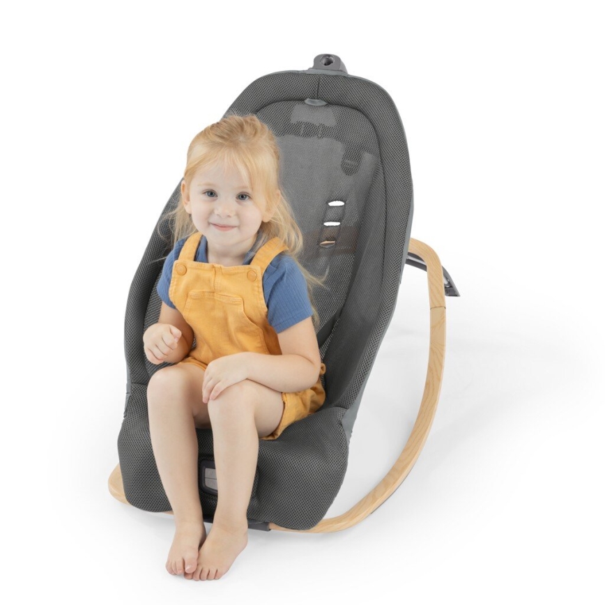 Ingenuity - Vibrerande babysitter med musik EVERY SEASON WESLEY grå
