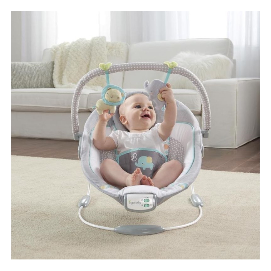 Ingenuity - Vibrerande babysitter med musik MORRISON