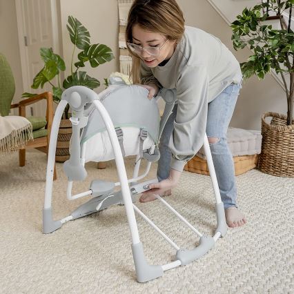 Ingenuity - Barnvibrerande gunga med melodi 2-i-1 WIMBERLY 4xD + 1xC
