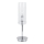 ITALUX - Bordslampa MAX 1xE27/60W/230V skinande krom/genomskinlig