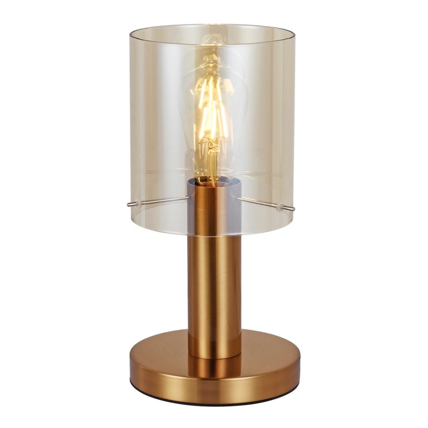 ITALUX - Bordslampa SARDO 1xE27/40W/230V mässing