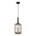 ITALUX - Ljuskrona med textilsladd ANTIOLA 1xE27/40W/230V diameter 20 cm brons