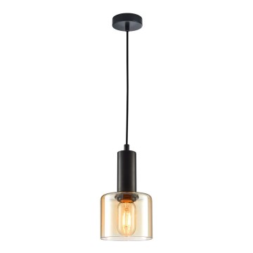 ITALUX - Ljuskrona med textilsladd SANTIA 1xE27/40W/230V
