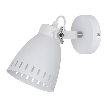 ITALUX MB-HN5050-1-WH+S.NICK - Väggbelysning FRANKLIN 1xE27/60W/230V