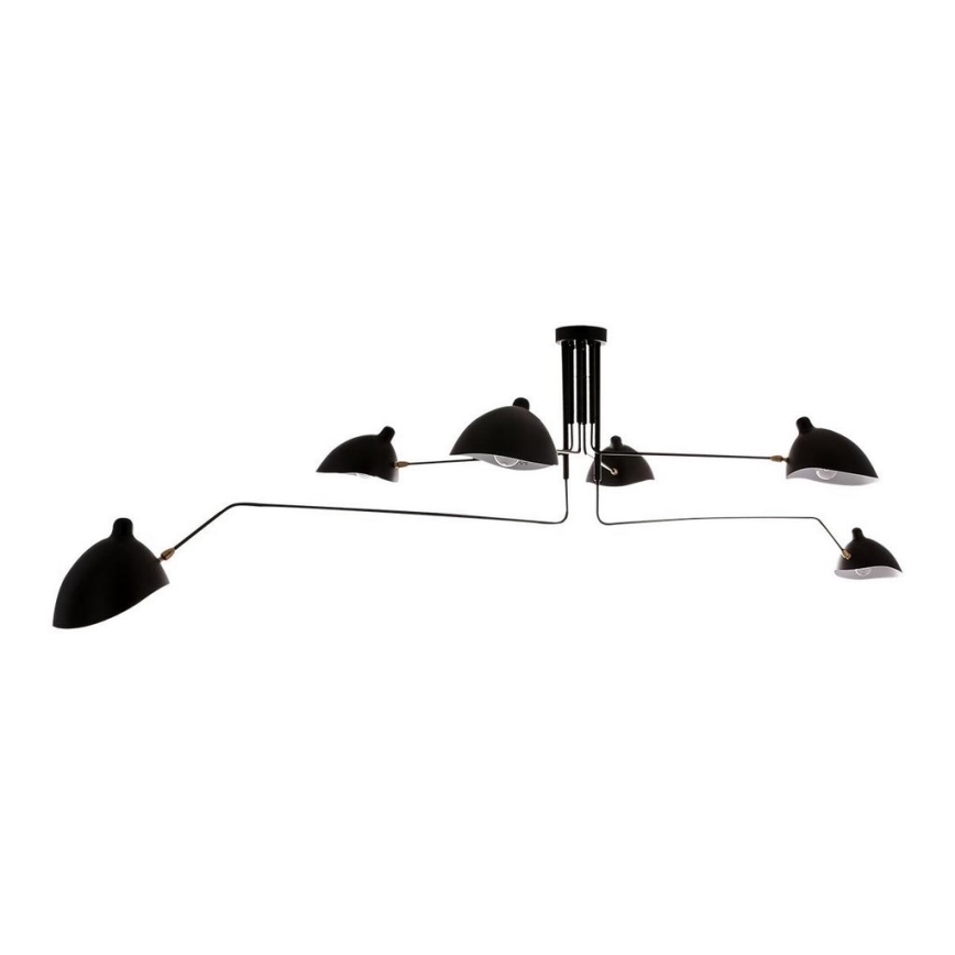ITALUX MDE610/4+2 - Hängande Ljuskrona DAVIS 6xE27/60W/230V