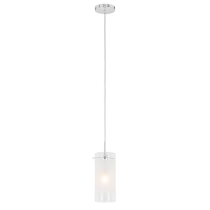 ITALUX - Ljuskrona med textilsladd BLEND 1xE27/60W/230V
