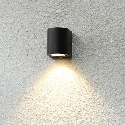 ITALUX - Vägglampa för utomhusbruk GENTA 1xGU10/40W/230V IP54 8 cm