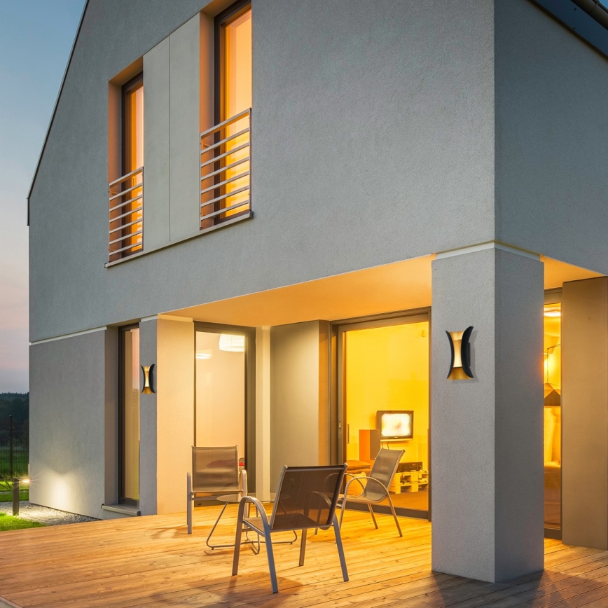 ITALUX - LED vägglampa för utomhusbruk DANTE LED/10W/230V 4000K IP54 20 cm