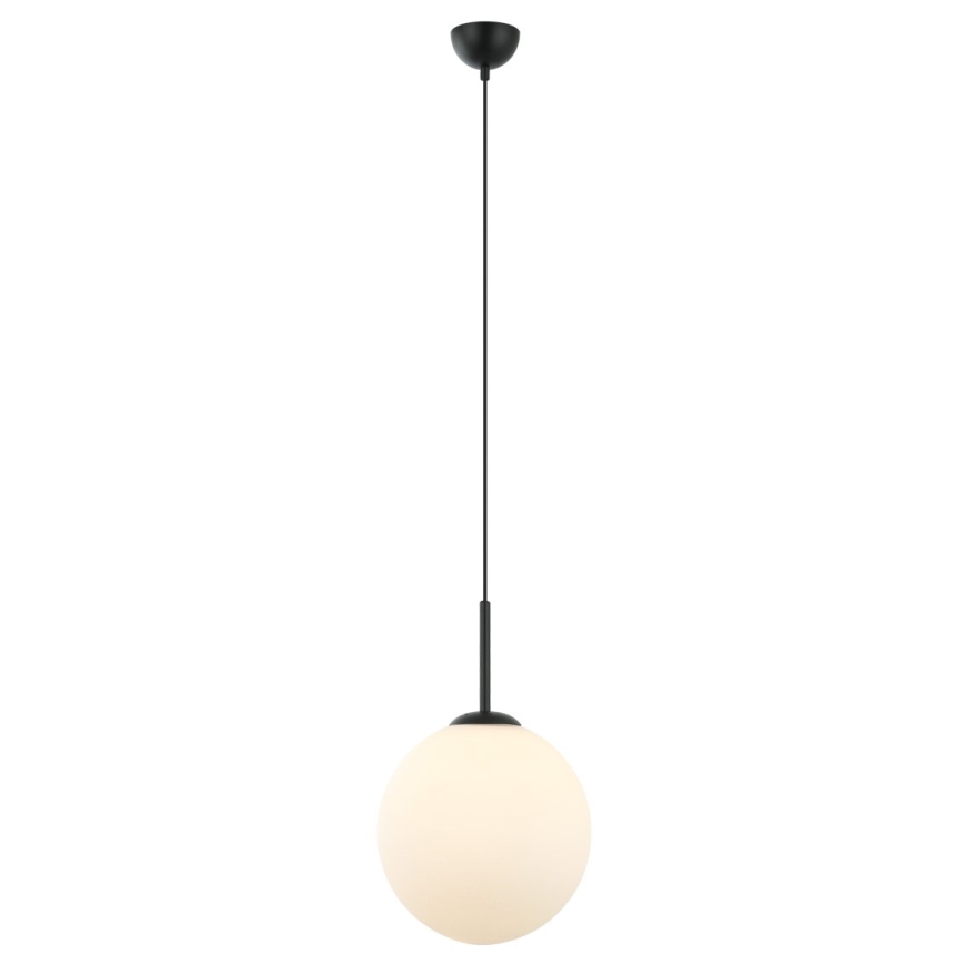 ITALUX - Taklampa DEORE 1xE27/40W/230V Ø 30 cm svart