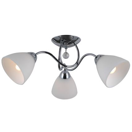 ITALUX - Fäst ljuskrona LUGANO 3xE27/40W/230V