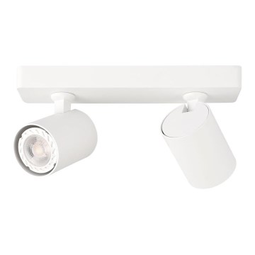 ITALUX - Spotlight LUMSI 2xGU10/35W/230V vit
