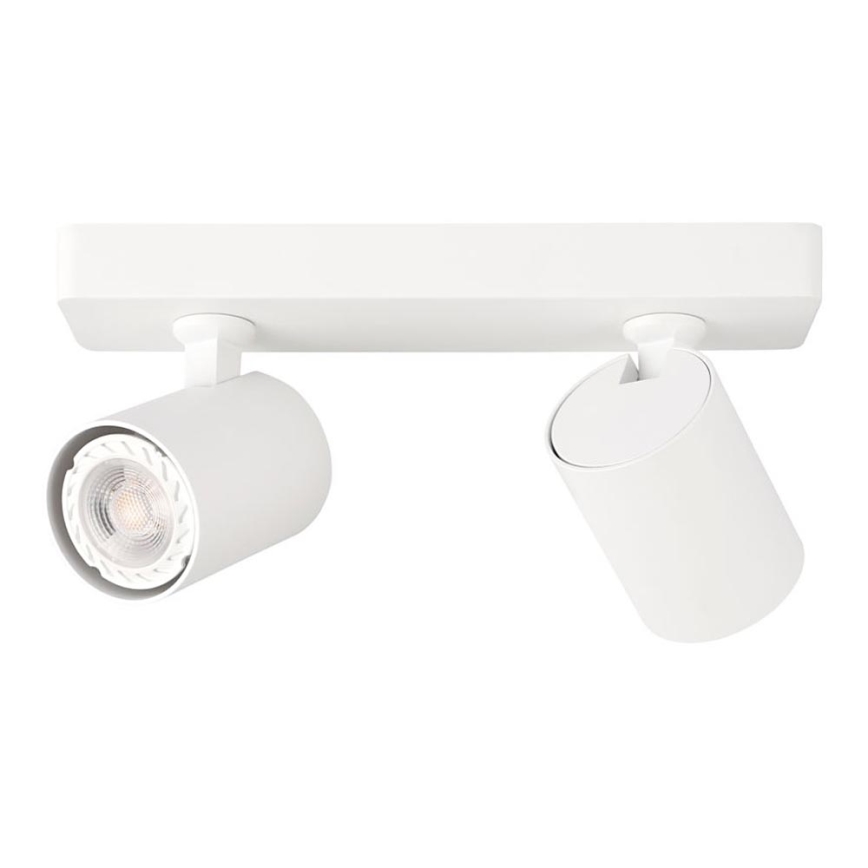 ITALUX - Spotlight LUMSI 2xGU10/35W/230V vit
