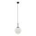 ITALUX - Taklampa DEORE 1xE27/40W/230V Ø 25 cm svart